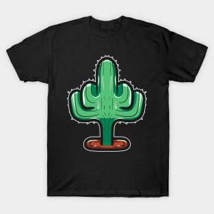 Cactus middle finger T-Shirt